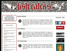 Tablet Screenshot of fisheaters.com